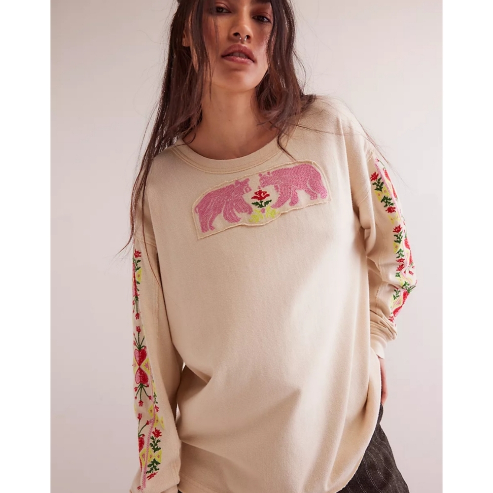 Free People We The Free All My Heart Tee Size M